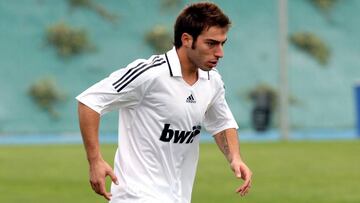 2-11-08 partido de segunda division b real madrid castilla villa de santa brigida  PALANCA