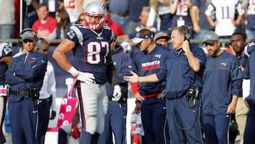 El nuevo problema de Belichick se llama “Gronk”