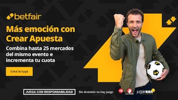 Crystal Palace vs. Liverpool: Crear Apuesta de Betfair a cuota 20.0