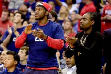 Robert Lee Griffin, de los RedSkins el músico Wale.