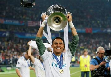 Real Madrid's Keylor Navas