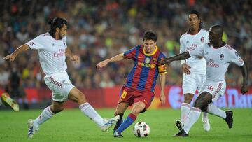 Mario Alberto Yepes disput&oacute; el partido con el Barcelona en 2010 en el Trofeo Gamper. El defensa colombiano marc&oacute; gol en la tanda de penales 