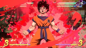 Por otro lado, Base Goku dispondr del famoso Kaio-Ken, con el que podr hacer varios ataques de forma consecutiva mientras pulsamos varios botones, y el Super Spirit Bomb.