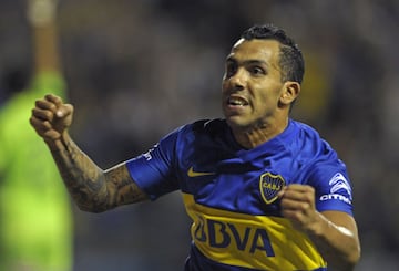 Cumple 35 años: todos los equipos de Tevez en su carrera