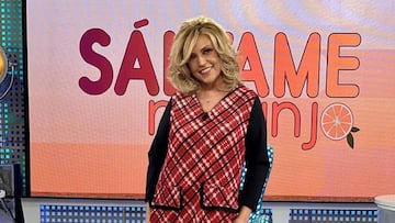 Imagen de Lydia Lozano en el plató de 'Sálvame'.