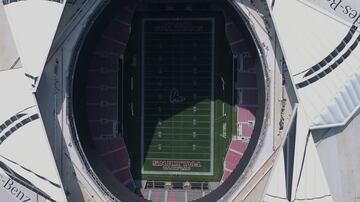 La nueva casa de los Falcons se inauguró en 2017 y tuvo un costo de 1,4000 millones de dólares. Tendrá su primer Super Bowl en 2019.