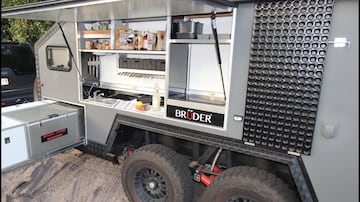 As¨ª es Bruder EXP-6, la caravana m¨¢s extrema y vers¨¢til del mundo