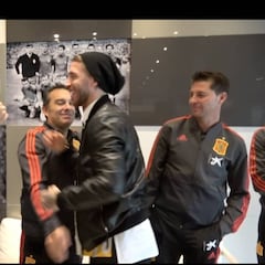 Las bromas a su llegada a Rodri, Ramos y Ceballos de Luis Enrique