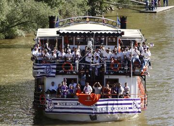 La fiesta en el río Pisuerga.