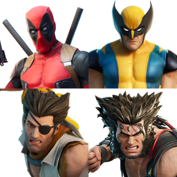 fortnite deadpool lobezno marvel nuevas skins