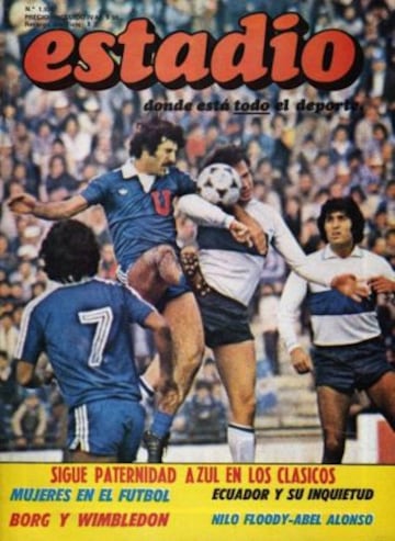 Jorge Soc&iacute;as en un cl&aacute;sico de 1979.