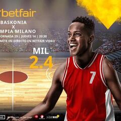 Baskonia vs. Armani Milán: horario, TV, estadísticas, clasificación y pronósticos