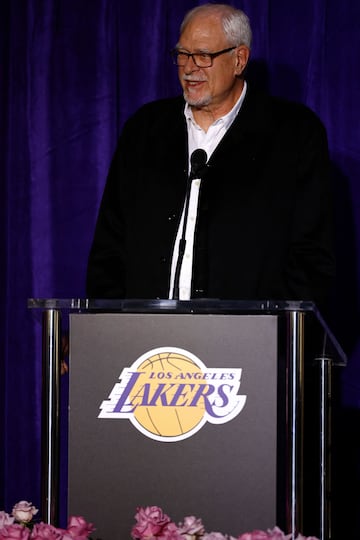 Phil Jackson, exjugador y exentrenador de baloncesto estadounidense.
