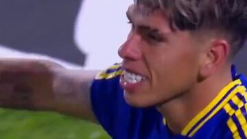 Palacios le mete miedo a River: el chileno marcó este gol para Boca antes del Superclásico argentino