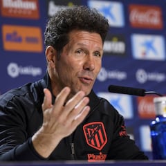 Simeone: "Tenemos que transmitir que estamos vivos"