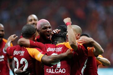 En su primer partido en la Superliga Turca, Falcao anotó un gol para Galatasaray ante Kasimpasa. El Tigre puso a saltar al Türk Telekom.