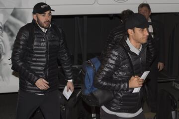 El Real Madrid ya está en Bilbao antes de viajar a Eibar