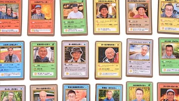 ojisan tcg juego cartas jubilados hombres mayores