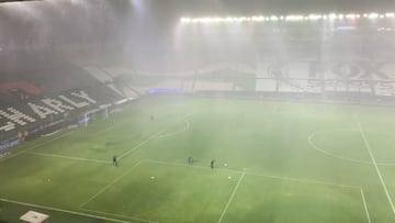 Vídeo: Por lluvia, el juego entre León y Pachuca se pospuso por media hora