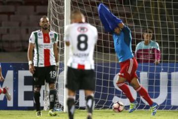 Las imágenes del duelo entre Palestino y Atlético Venezuela