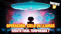 Evento Operación Cielo en Llamas en Fortnite Temporada 7: fechas y horarios
