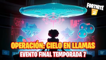 Evento Operación Cielo en Llamas en Fortnite Temporada 7: fechas y horarios