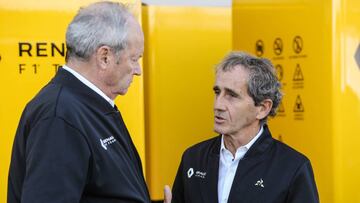 STOLL Jerome (fra), Renault F1 President, portrait PROST Alain (fra), Renault Ambassador, portrait during the 2019 Formula One World Championship, United States of America Grand Prix from november 1 to 3 in Austin, Texas, USA - Photo Francois Flamand / DP