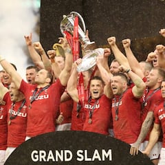 El Dragón se hizo granito para darle a Gales el Grand Slam