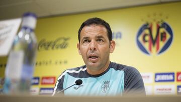 14/09/18 VILLARREAL CF. RUEDA DE PRENSA DE JAVI CALLEJA