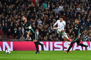 2-0. Dele Alli marcó el segundo gol.