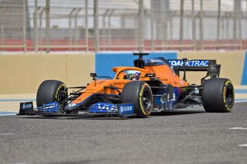 Daniel Ricciardo (McLaren MCL35B). Bahréin, F1 2021.