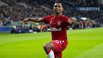 Alfredo Morelos, delantero de Rangers