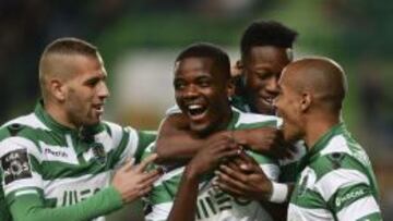 Un gol de Nani da la victoria al Sporting frente al colista