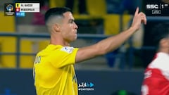 El portugués en el duelo entre Al Nassr y Persépolis le dijo al árbitro que no era penalti una jugada que el juez decretó de esa manera a favor de su equipo.