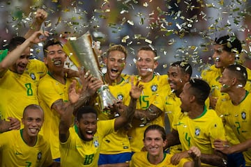 Clásico Sudamericano: Argentina-Brasil en imágenes