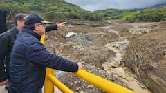 Gobierno Nacional entrega vía alterna a la Panamericana en el municipio de Rosas, Cauca.