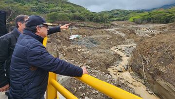 Gobierno Nacional entrega vía alterna a la Panamericana en el municipio de Rosas, Cauca.