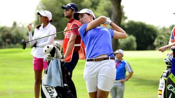 Carlota Giganda echa el resto en la tercera jornada del Estrella Damm y aspira a lavictoria en la jornada final.