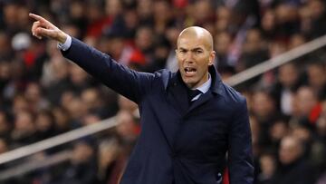 Zidane es un seguro de vida en la Champions desde que entrena a los blancos.