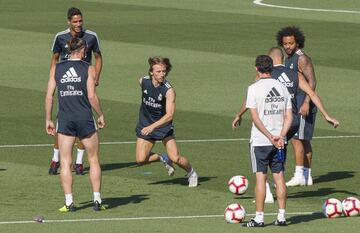 Gareth Bale, Marcelo, Modric, Varane y Benzema