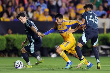 Tigres, con autoridad, vence al Seattle Sounders en la Concachampions