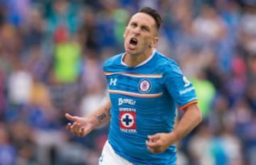 Chaco Giménez, mediocampista de Cruz Azul.