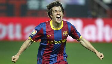 Bojan, primer español en marcar en las cuatro grandes ligas