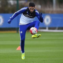 Falcao se pone a punto: trabajo de definición con Chelsea