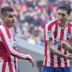 Correa y Vrsaljko, únicos jugadores con coronavirus