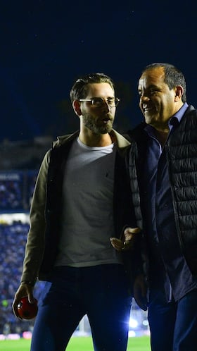 Cuauhtemoc Blanco during the Semifinal second leg match between Cruz Azul and America as part of the Liga BBVA MX, Torneo Apertura 2024 at Ciudad de los Deportes Stadium on December 08, 2024 in Mexico City, Mexico.