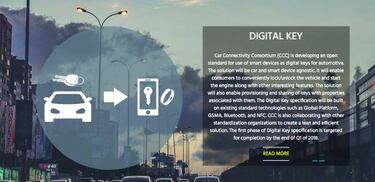 Pronto podrás abrir y arrancar tu coche desde el móvil, sin que sea un Tesla