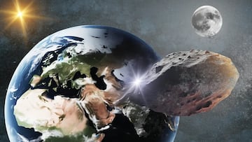 Un asteroide que tenía posibilidades de impacto sobre la Tierra, ahora las tiene sobre la Luna.