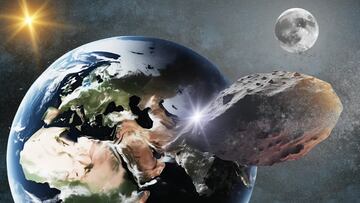 Un asteroide que tenía posibilidades de impacto sobre la Tierra, ahora las tiene sobre la Luna.