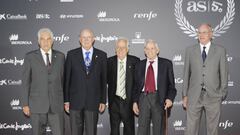 Los veteranos de hockey: "Estos del golf van bien..."